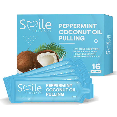 Coconut Oil Pulling Mouthwash påsar